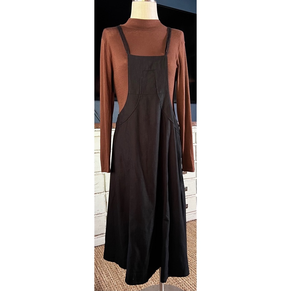 Anthropologie Daily Practice Slim V-Neck Two Piece Knit Dress Set M - Picture 8 of 14